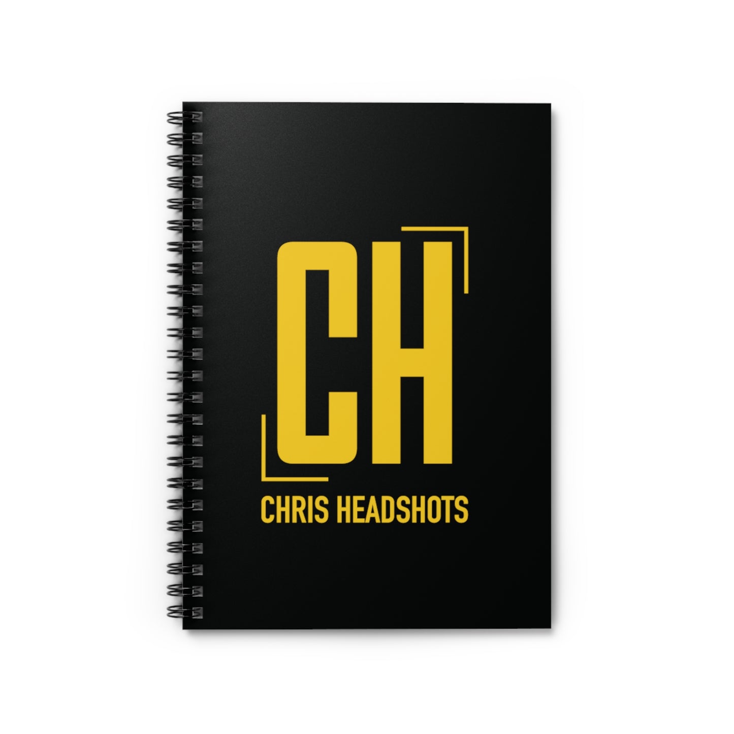 Chris Headshots Spiral Notebook - Ruled Line