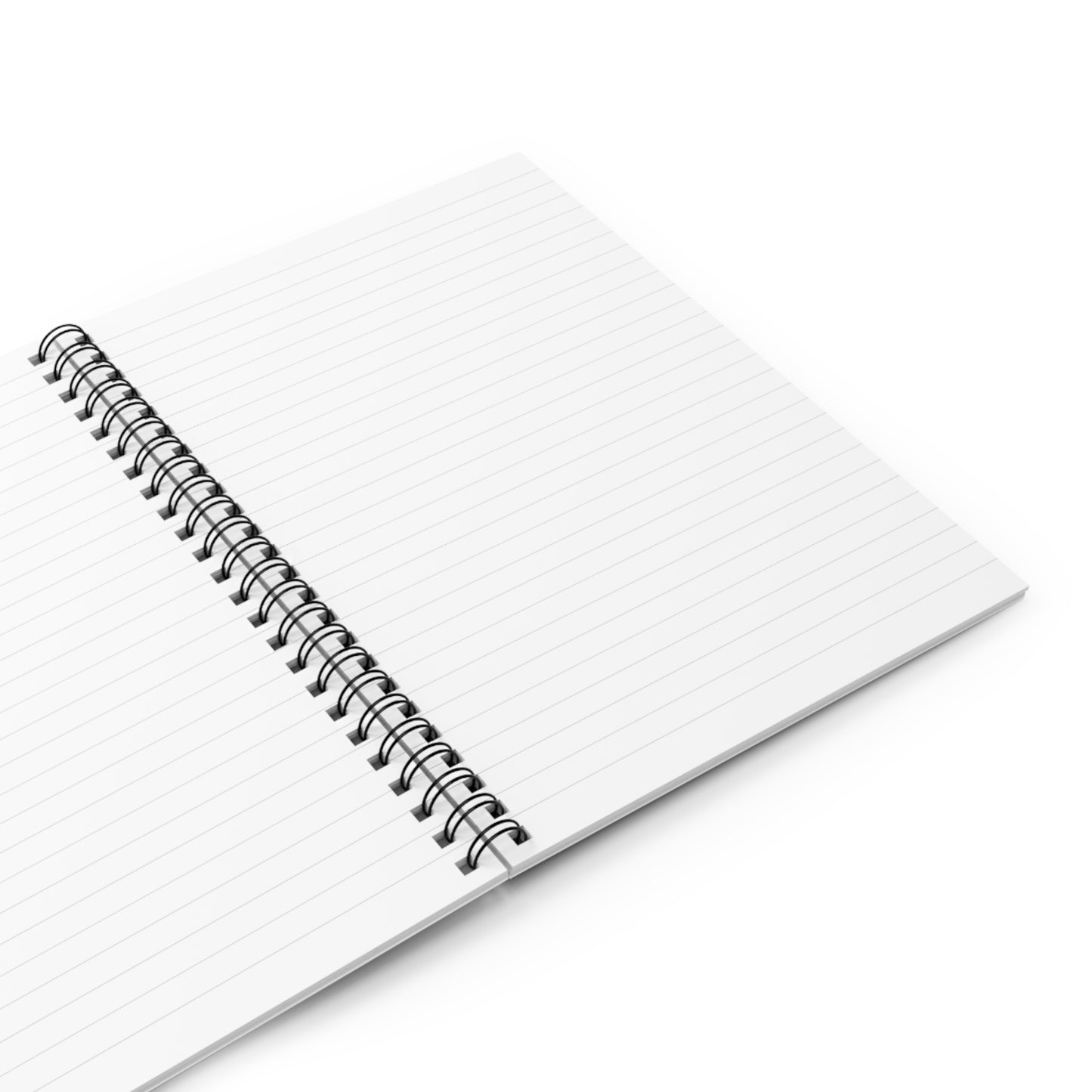 Chris Headshots Spiral Notebook - Ruled Line
