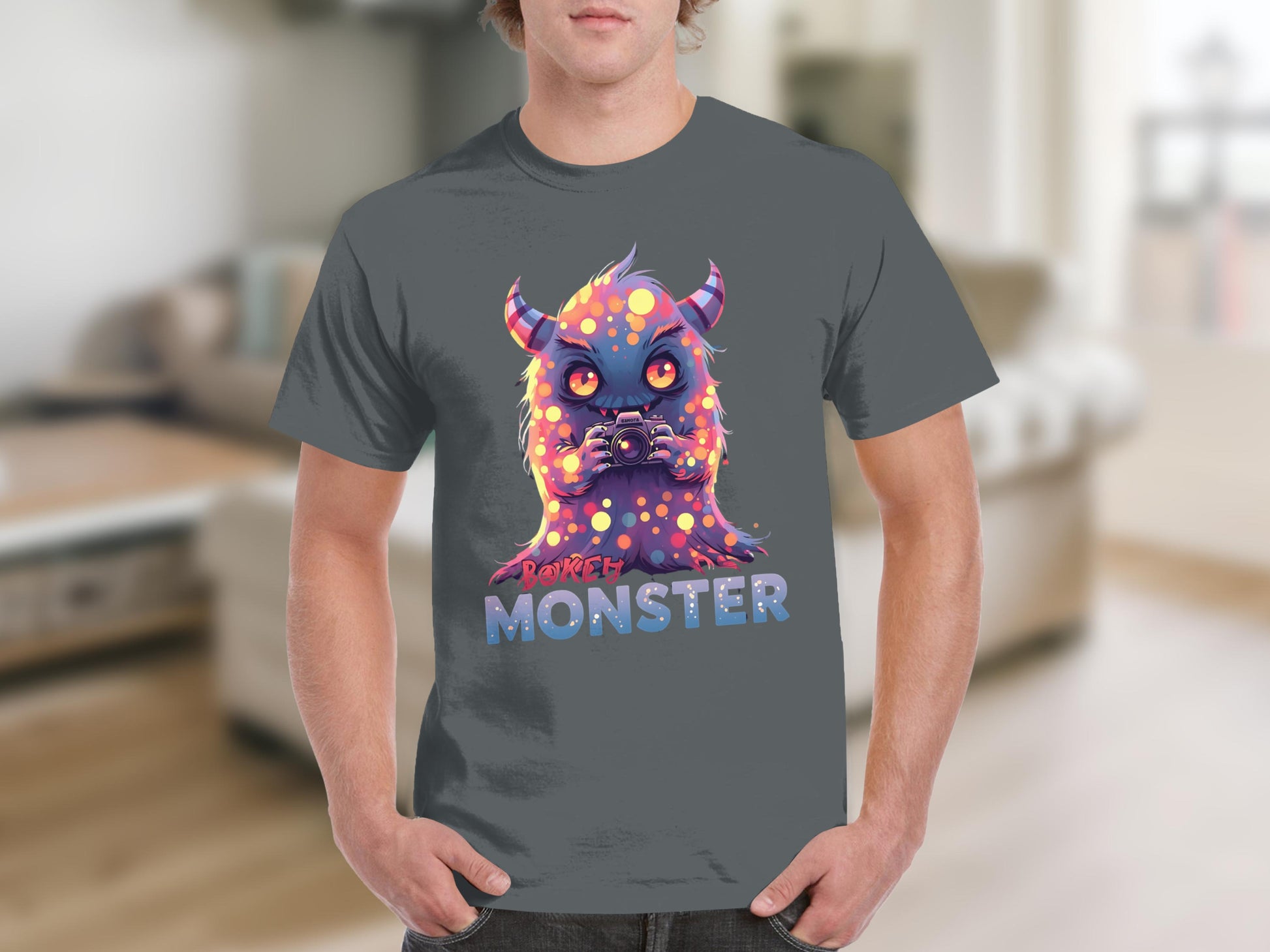 Playful Monster Graphic Tee