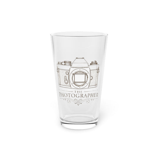 The Photographer Pint Glass
