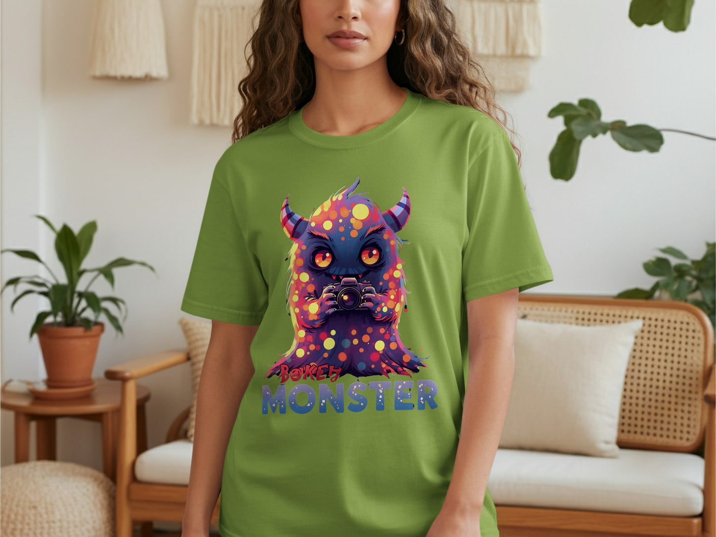 Adorable Bowery Monster Graphic T-Shirt Product