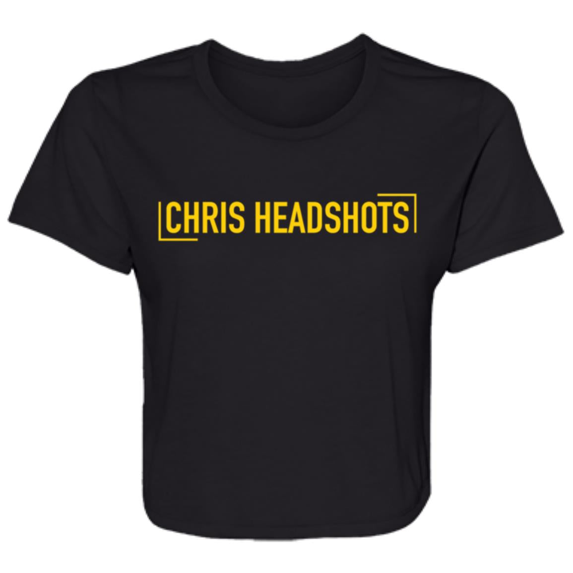 Chris HeadShots Flowy Cropped Tee