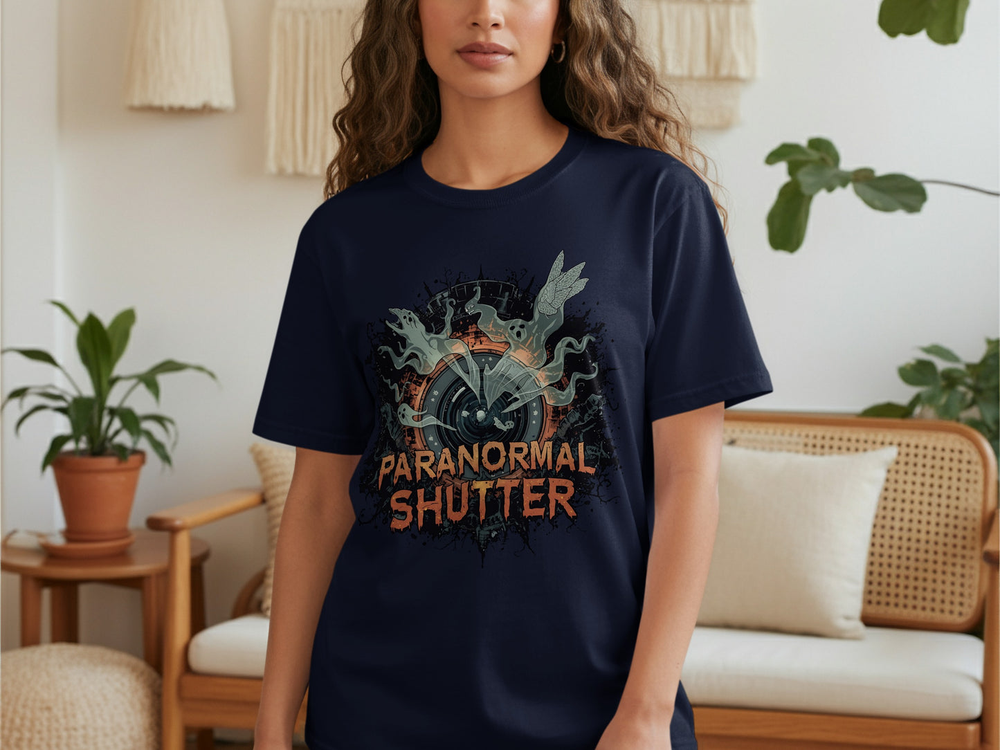 Paranormal Shutter Graphic T-Shirt
