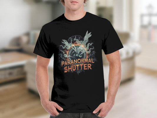 Paranormal Shutter Graphic T-Shirt