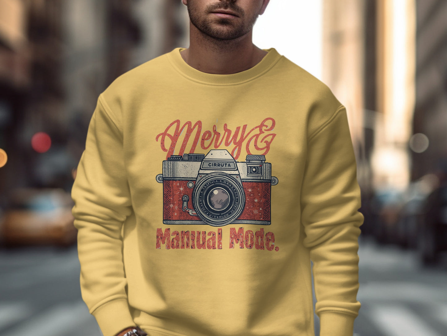 Merry & Manual Mode Camera Cool Sweatshirt Product