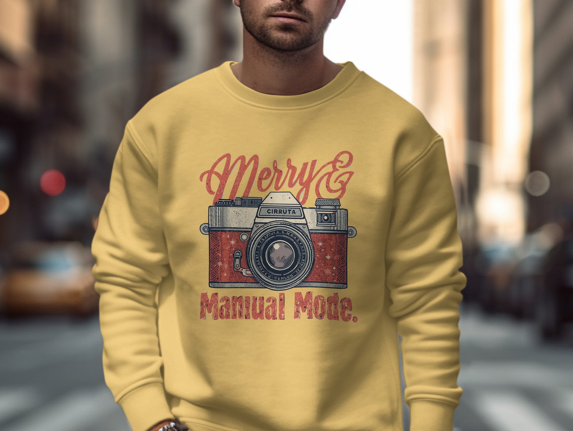 Merry & Manual Mode Camera Cool Sweatshirt Product