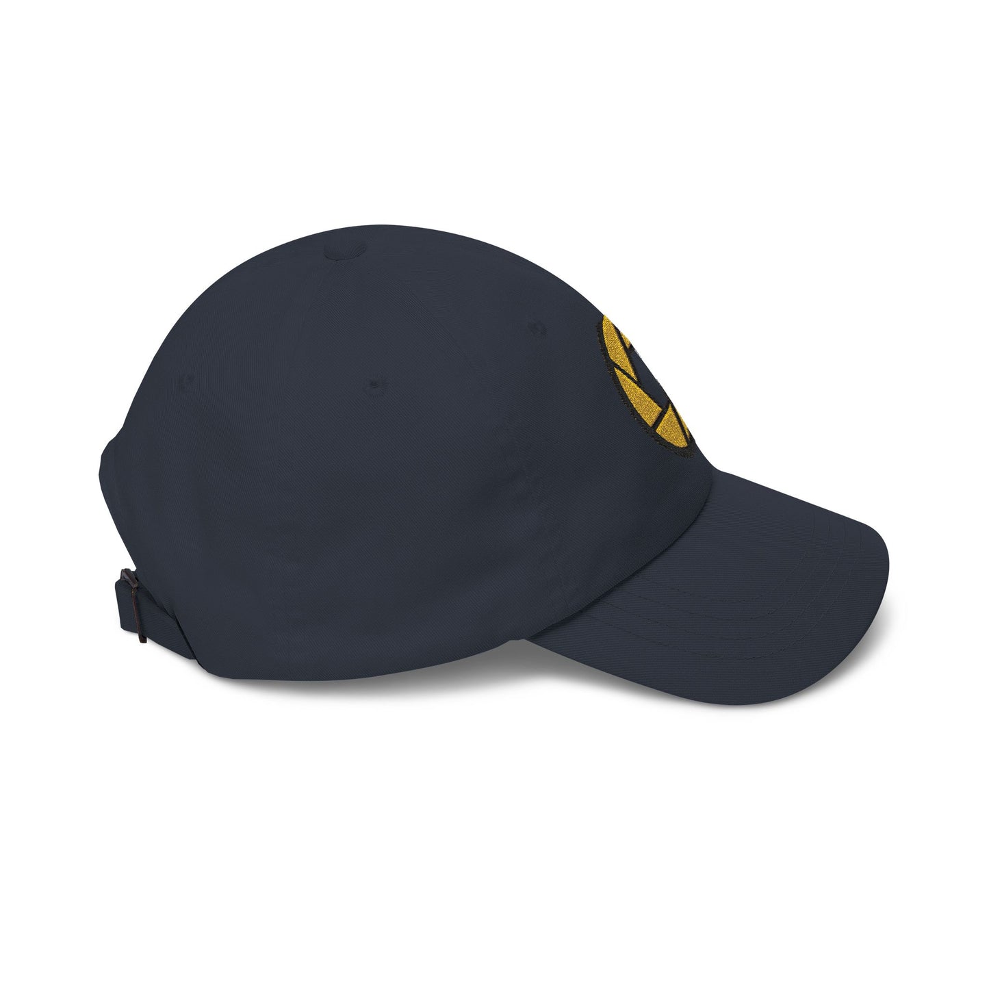 Camera Aperture Embroidered Dad Cap