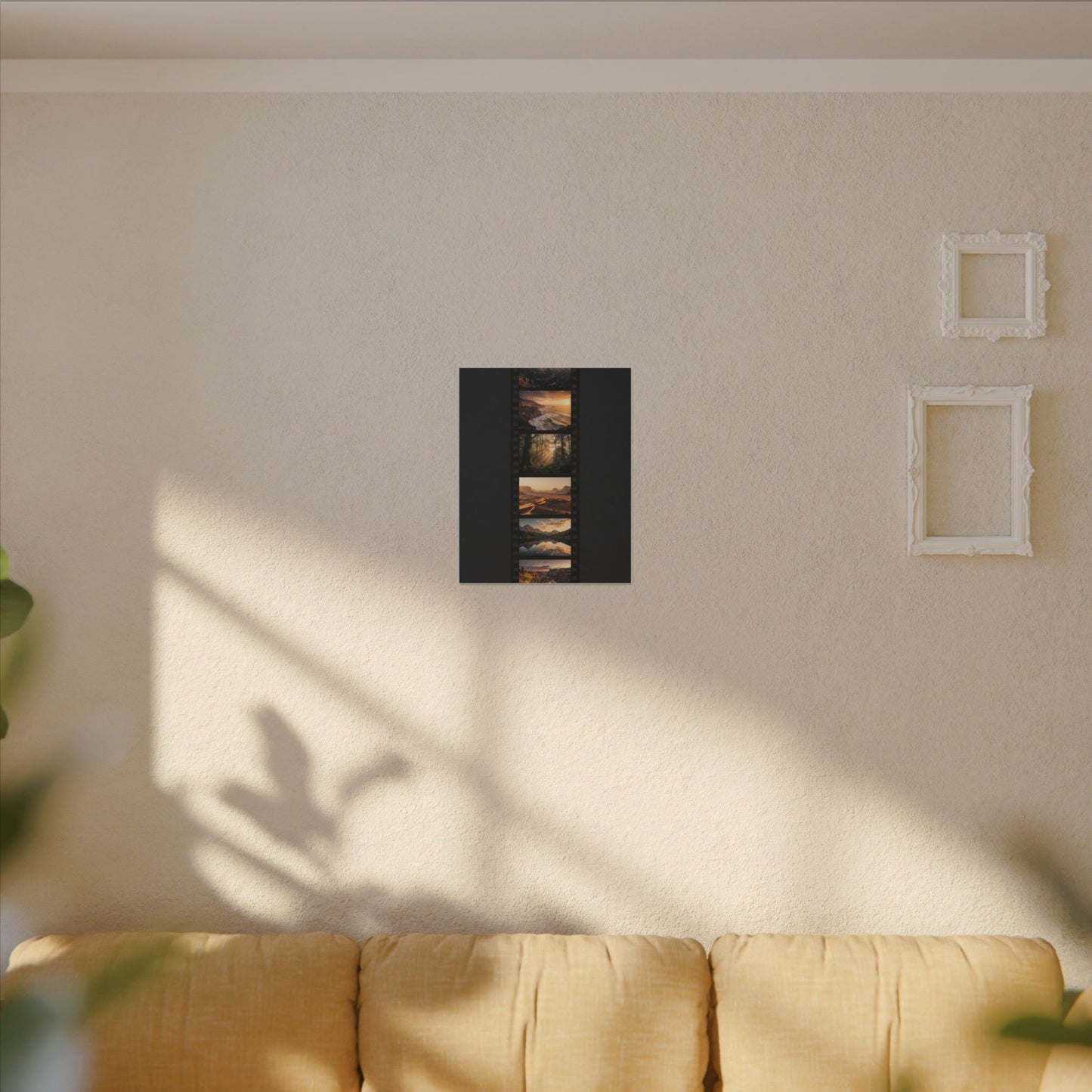 Golden Hour Film Strip Canvas Wall Art