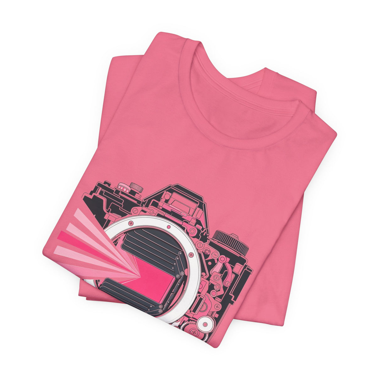 Shutter / Early Detection — Breast Cancer Awareness Tee (Photographer Collection)