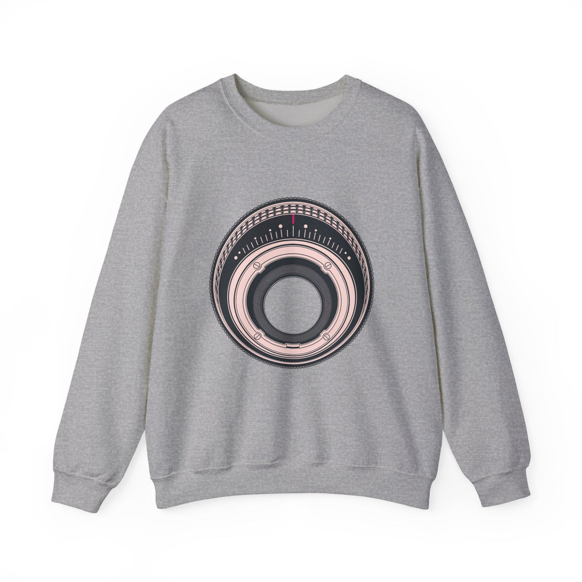 Focus on the Cure — Breast Cancer Awareness Crewneck (Photographer Collection)
