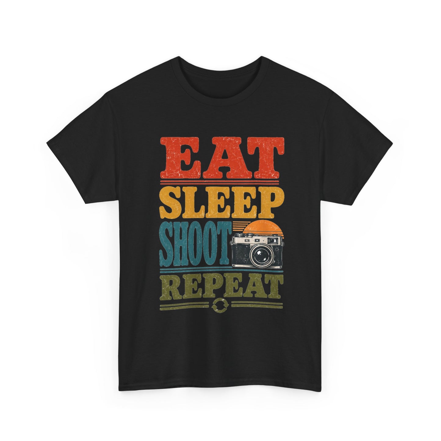 Eat Sleep Shoot Repeat Photographer Tee