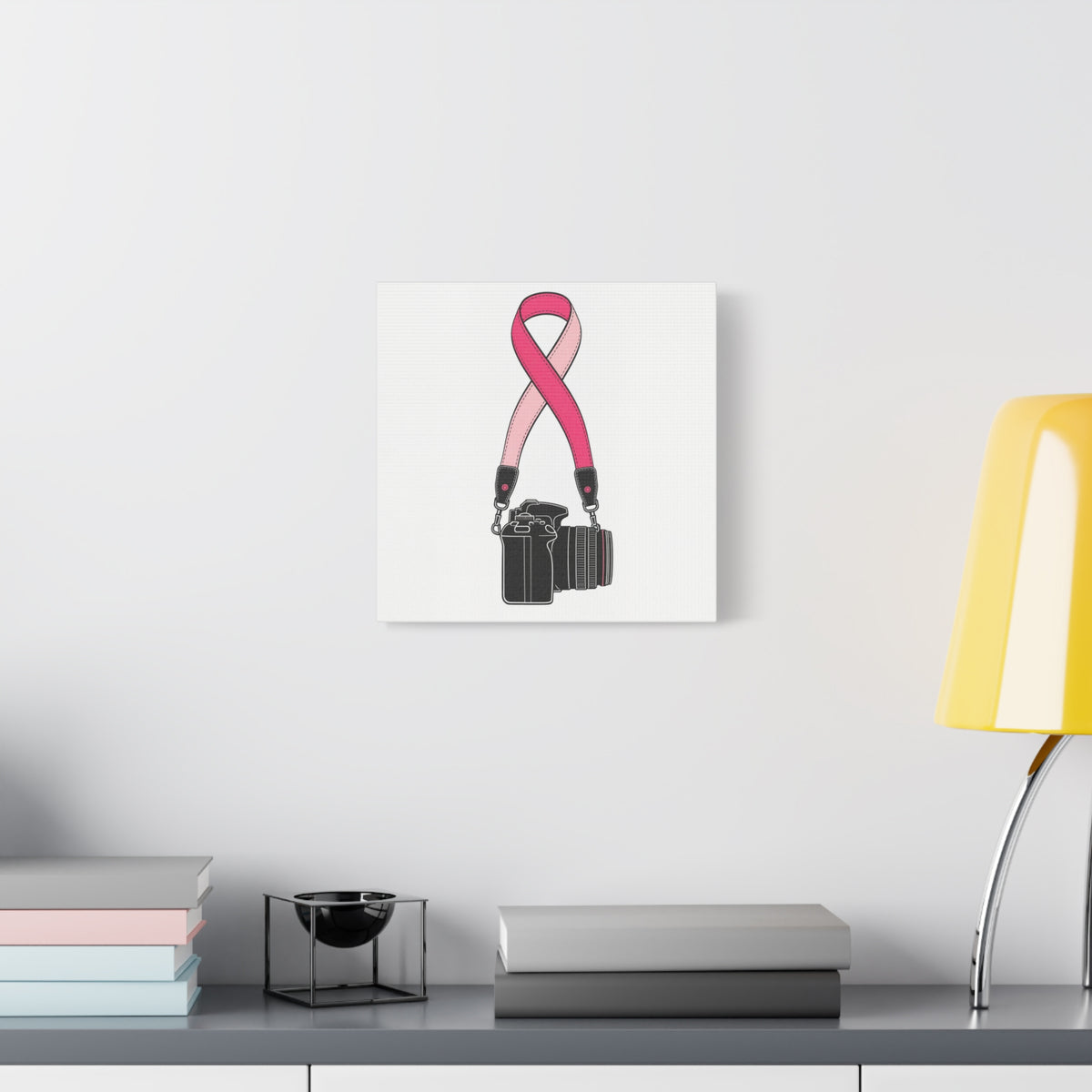 The Strap — Breast Cancer Awareness Canvas (Photographer Collection)