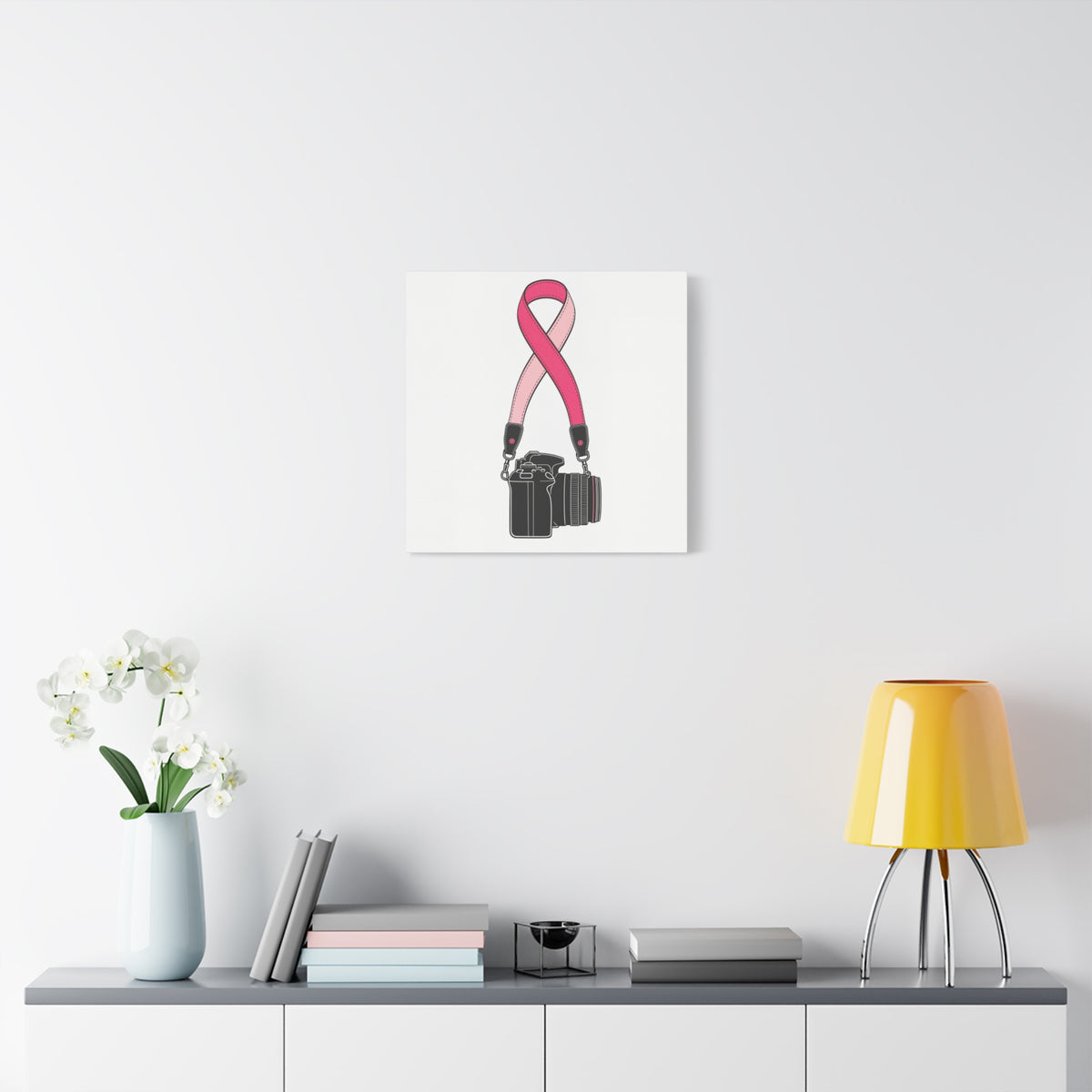 The Strap — Breast Cancer Awareness Canvas (Photographer Collection)