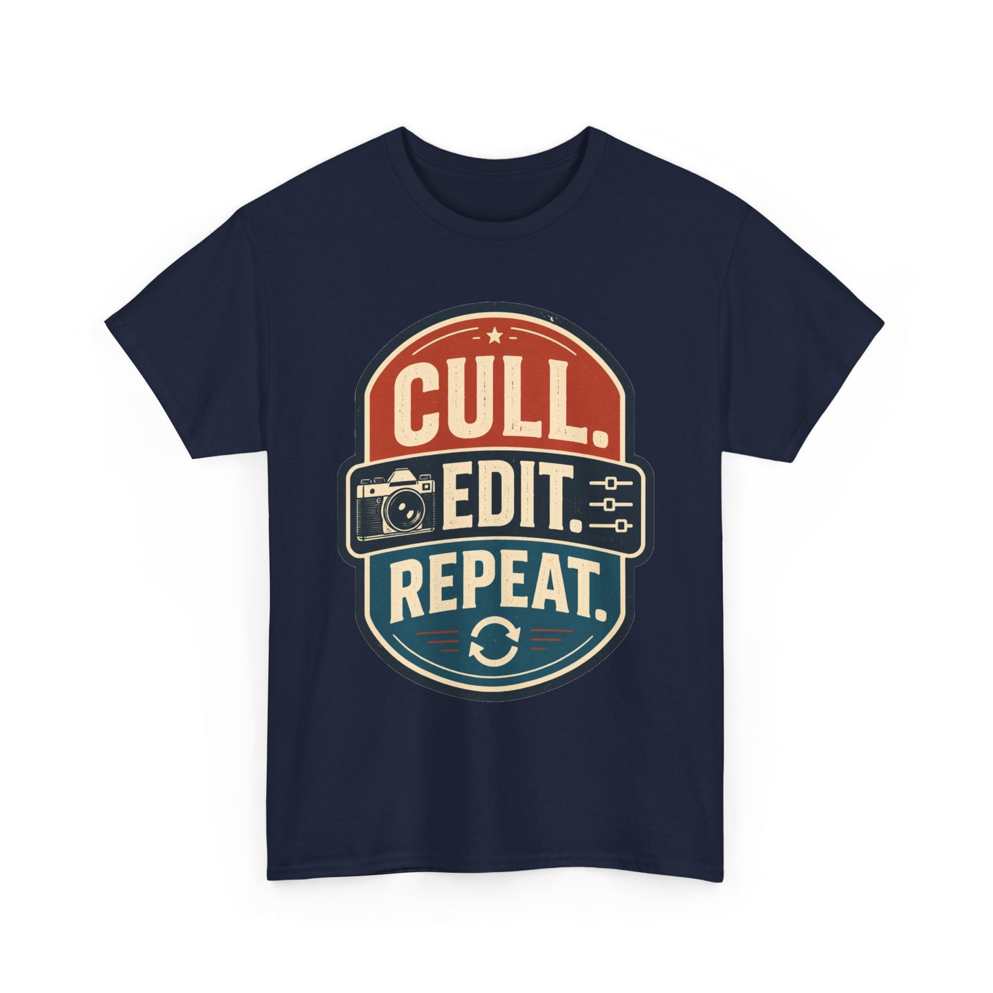 Cull Edit Repeat Photographer Tee