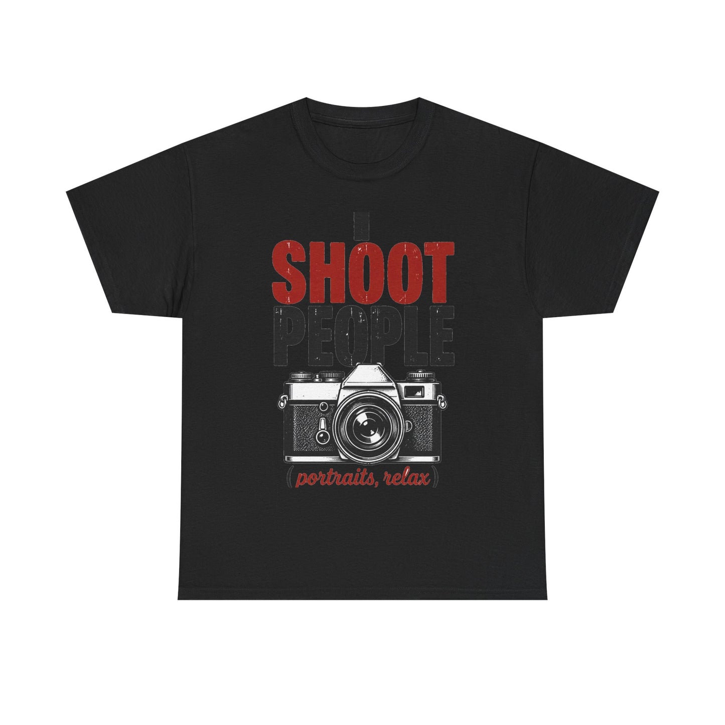 I Shoot People Portraits Funny Photographer Tee