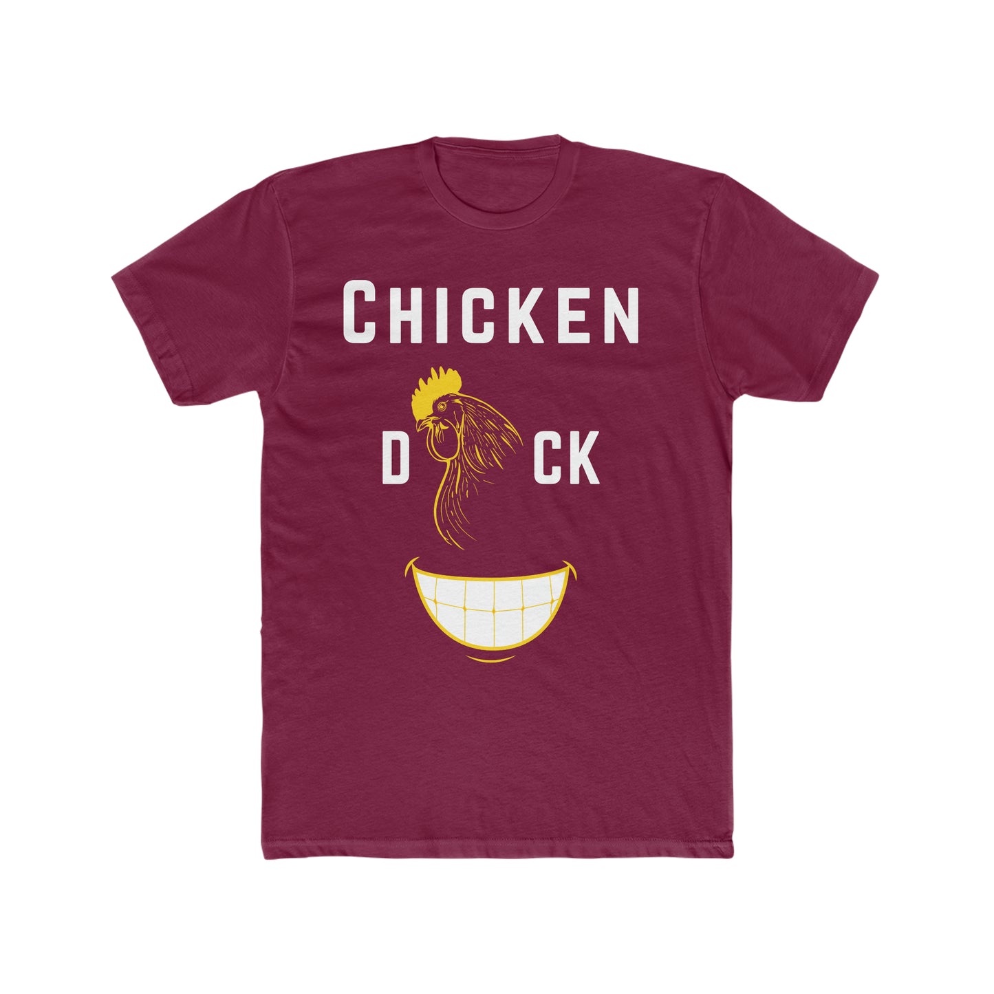 Chicken D*ck Smile Tee (Small Logo)