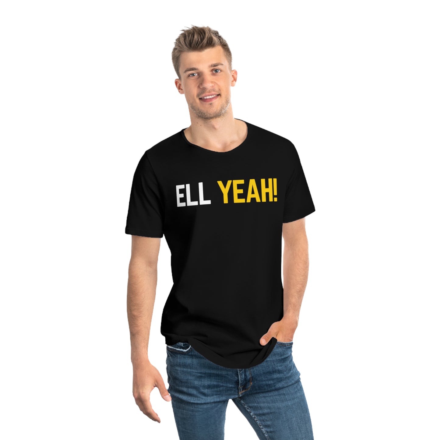 ELL Yeah! Chris Headshots Curved Hem Tee