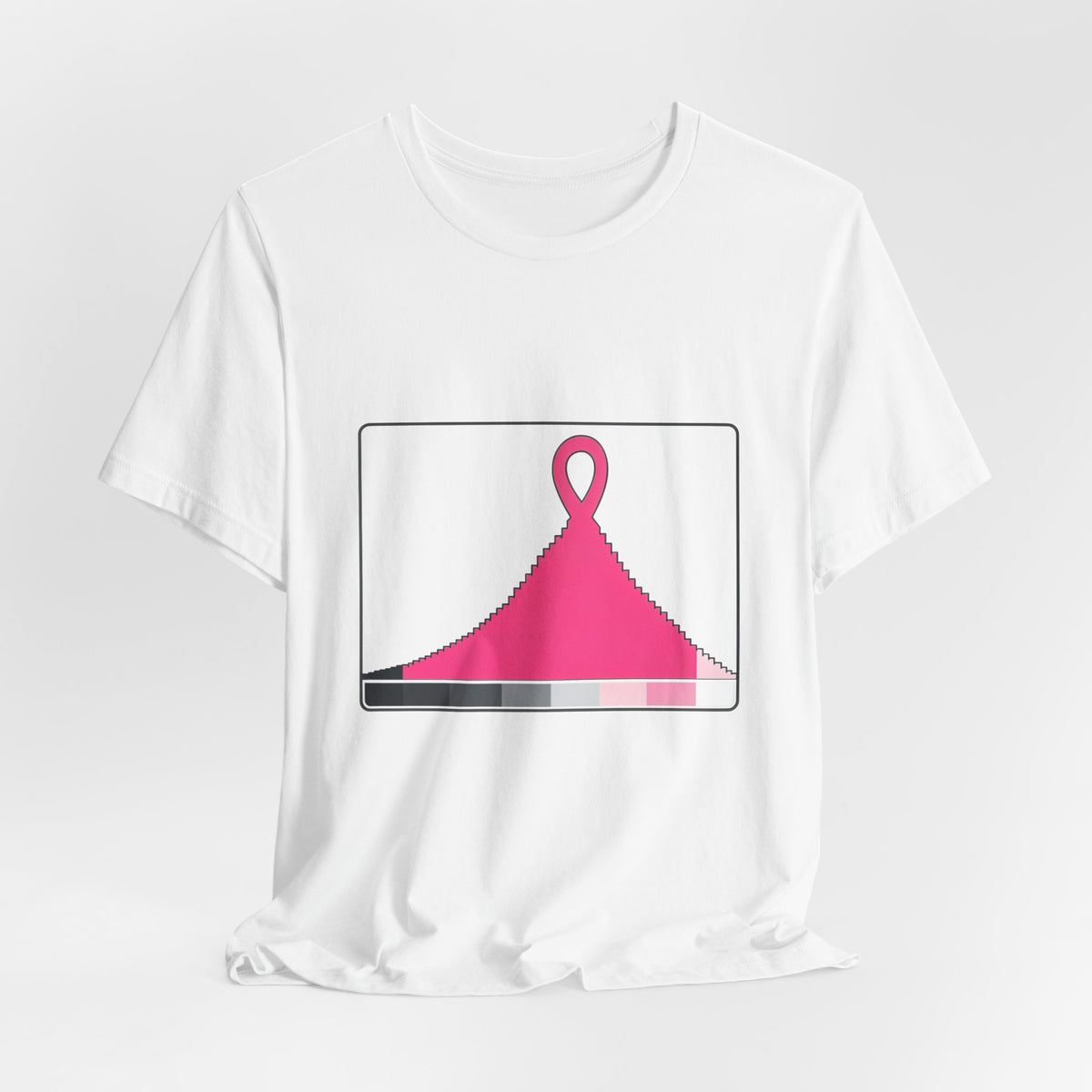 Histogram of Hope — Breast Cancer Awareness Tee (Photographer Collection)