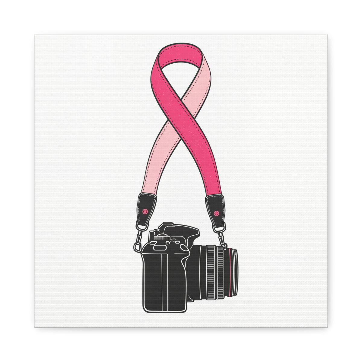 The Strap — Breast Cancer Awareness Canvas (Photographer Collection)