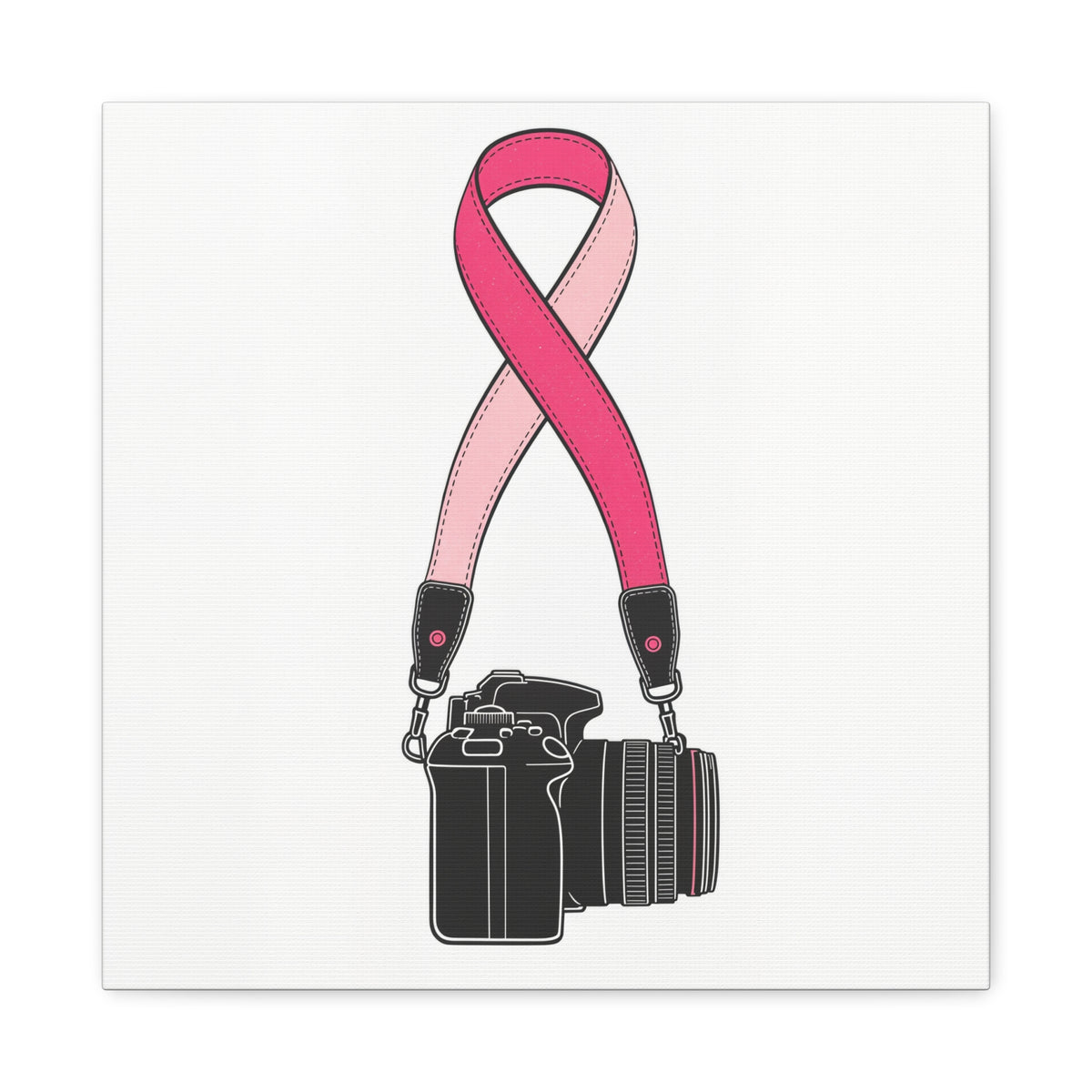 The Strap — Breast Cancer Awareness Canvas (Photographer Collection)