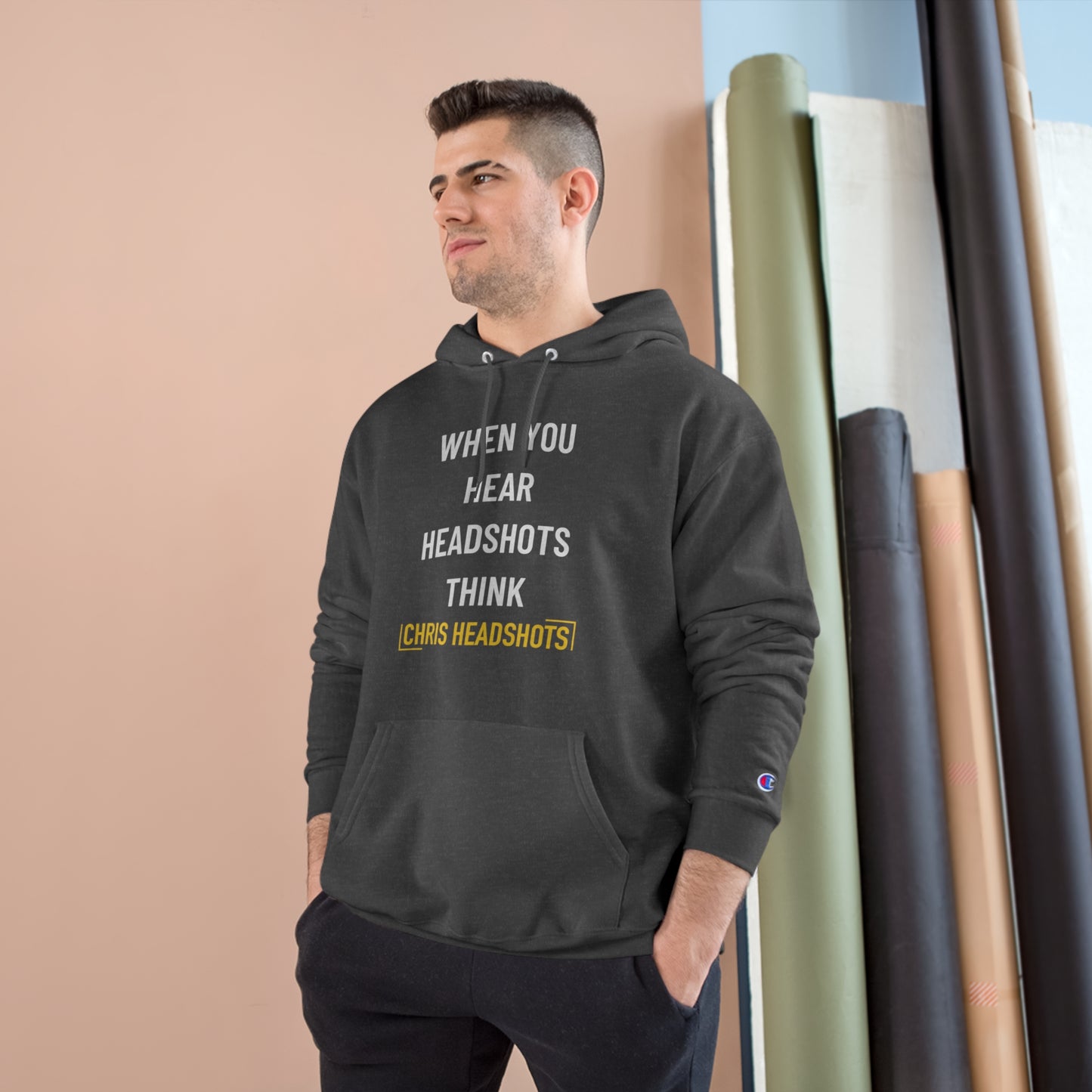 THINK Chris Headshots Hoodie