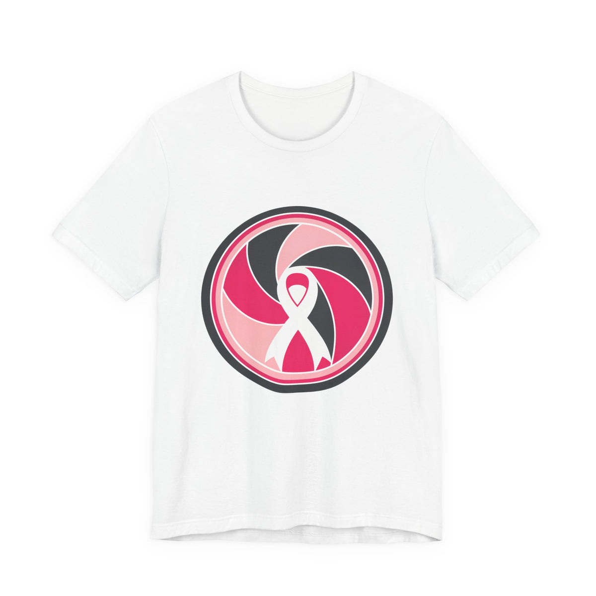 Aperture Ribbon — Breast Cancer Awareness Tee (Photographer Collection)