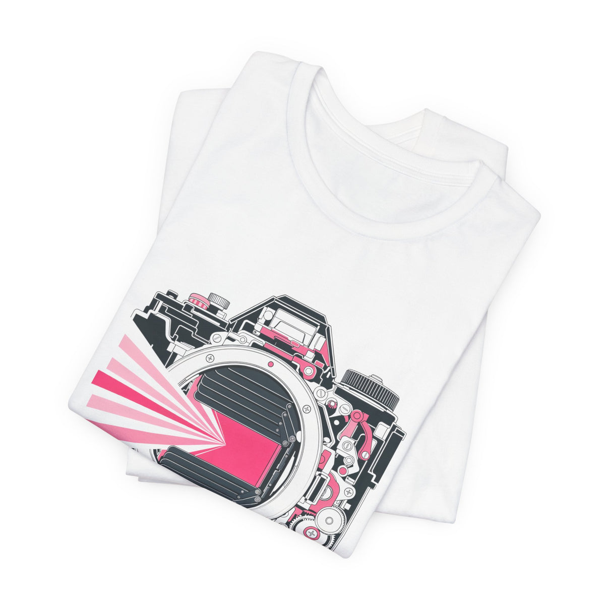 Shutter / Early Detection — Breast Cancer Awareness Tee (Photographer Collection)