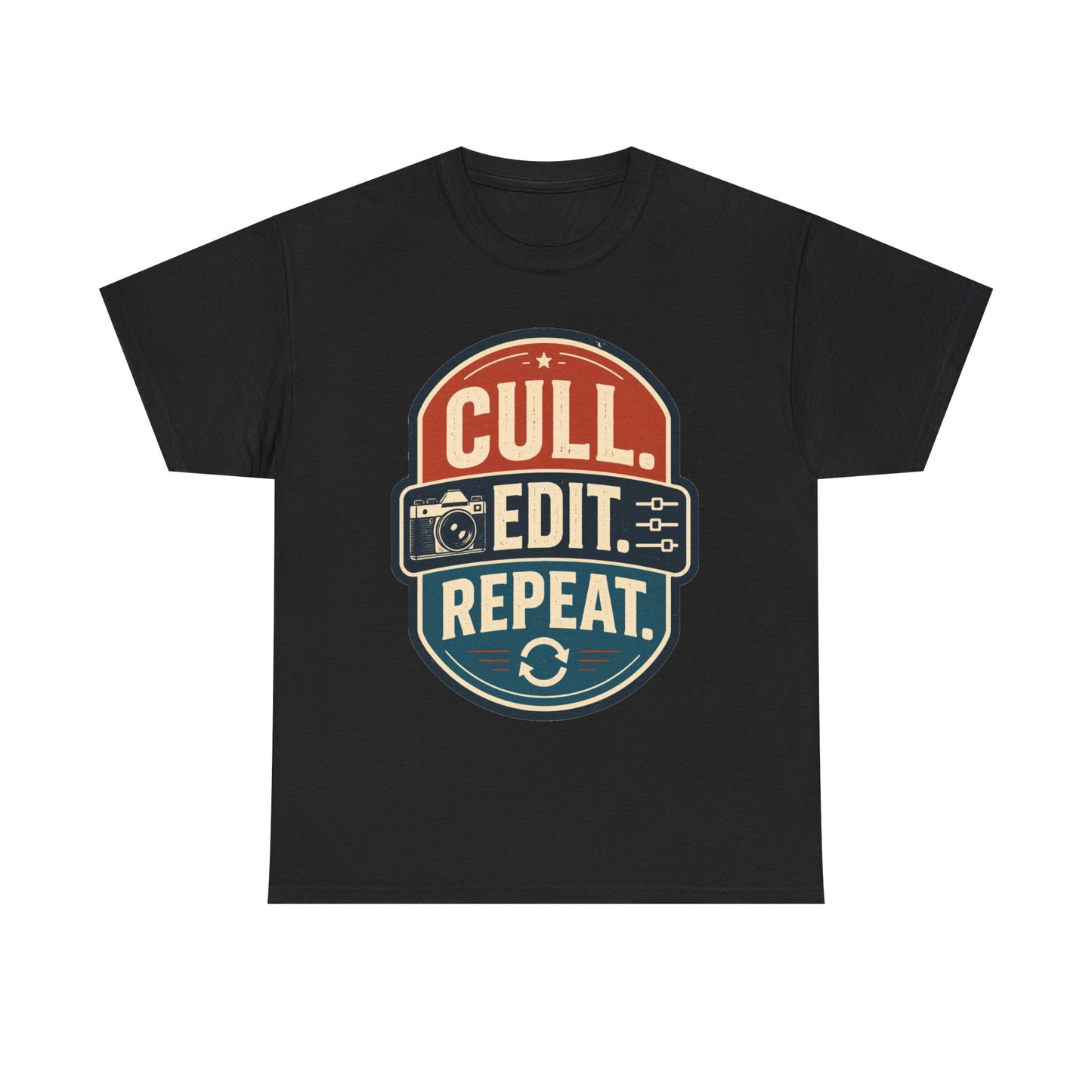 Cull Edit Repeat Photographer Tee