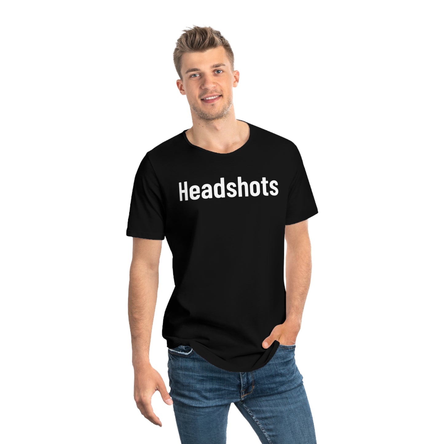 Headshots - Chris Headshots Curved Tee