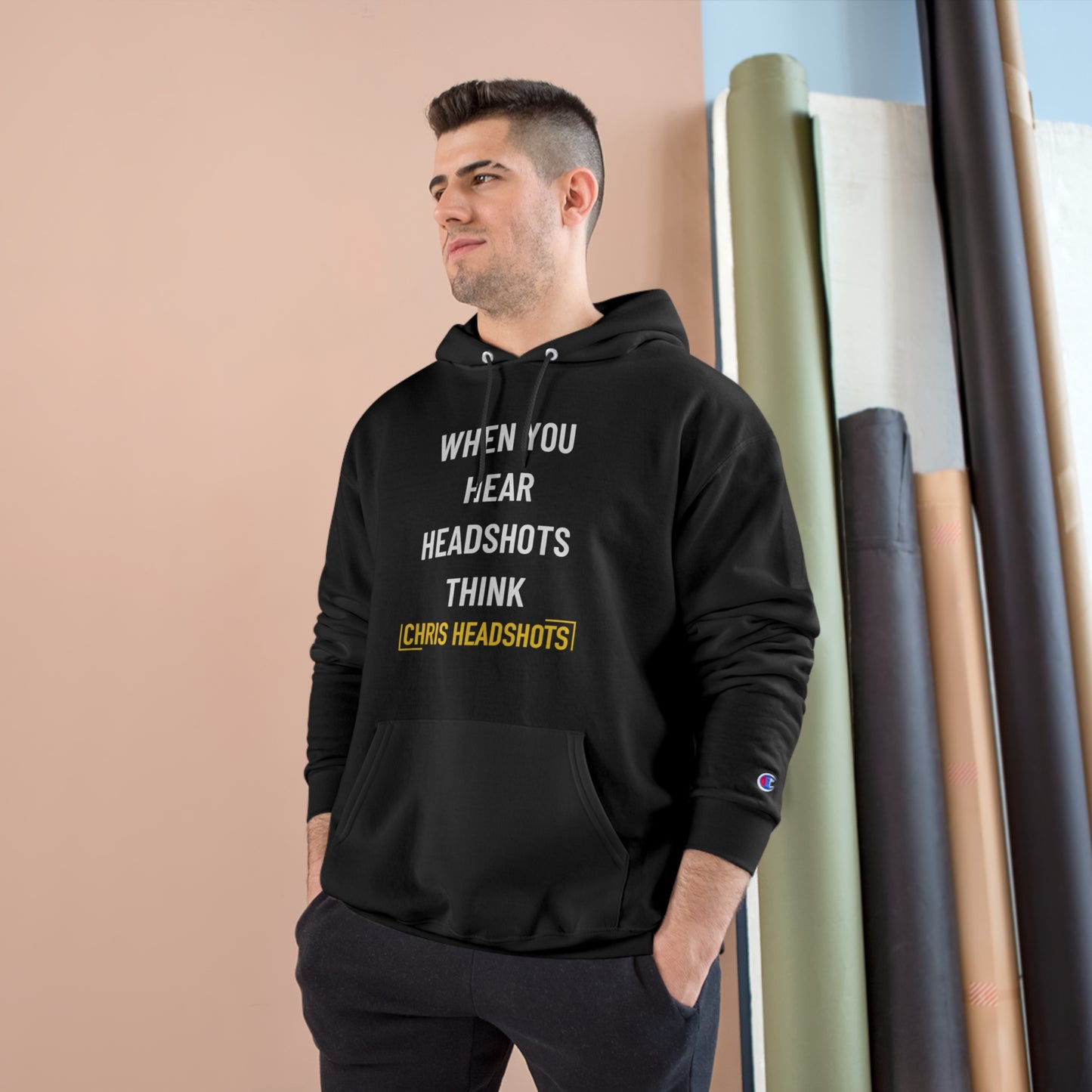 THINK Chris Headshots Hoodie