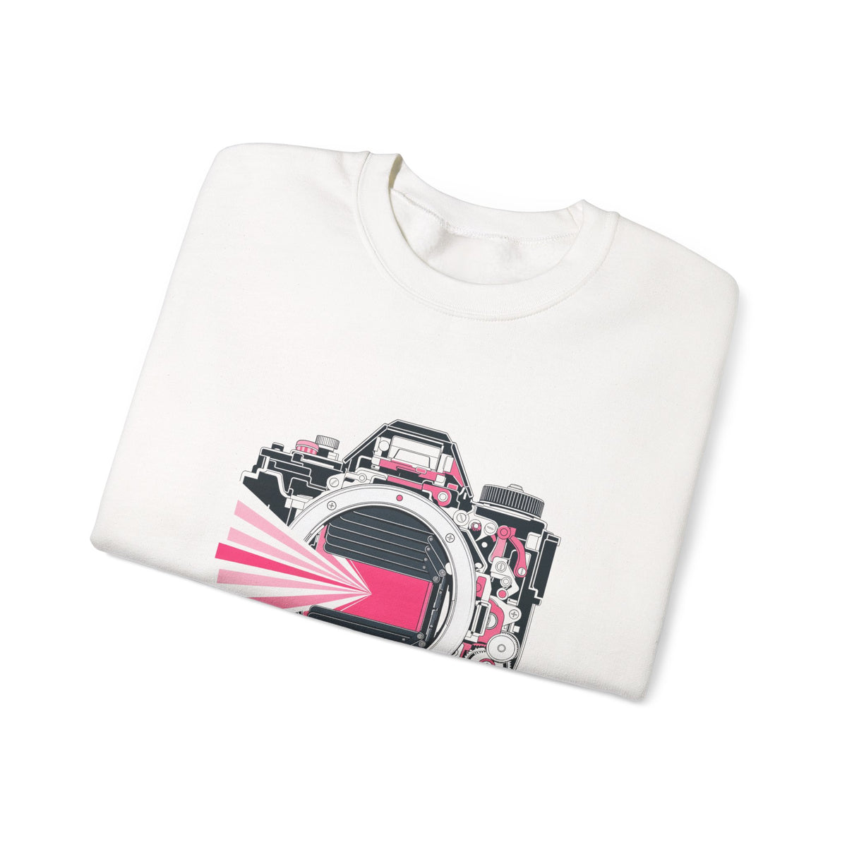 Shutter / Early Detection — Breast Cancer Awareness Crewneck (Photographer Collection)