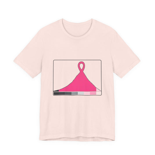 Histogram of Hope — Breast Cancer Awareness Tee (Photographer Collection)