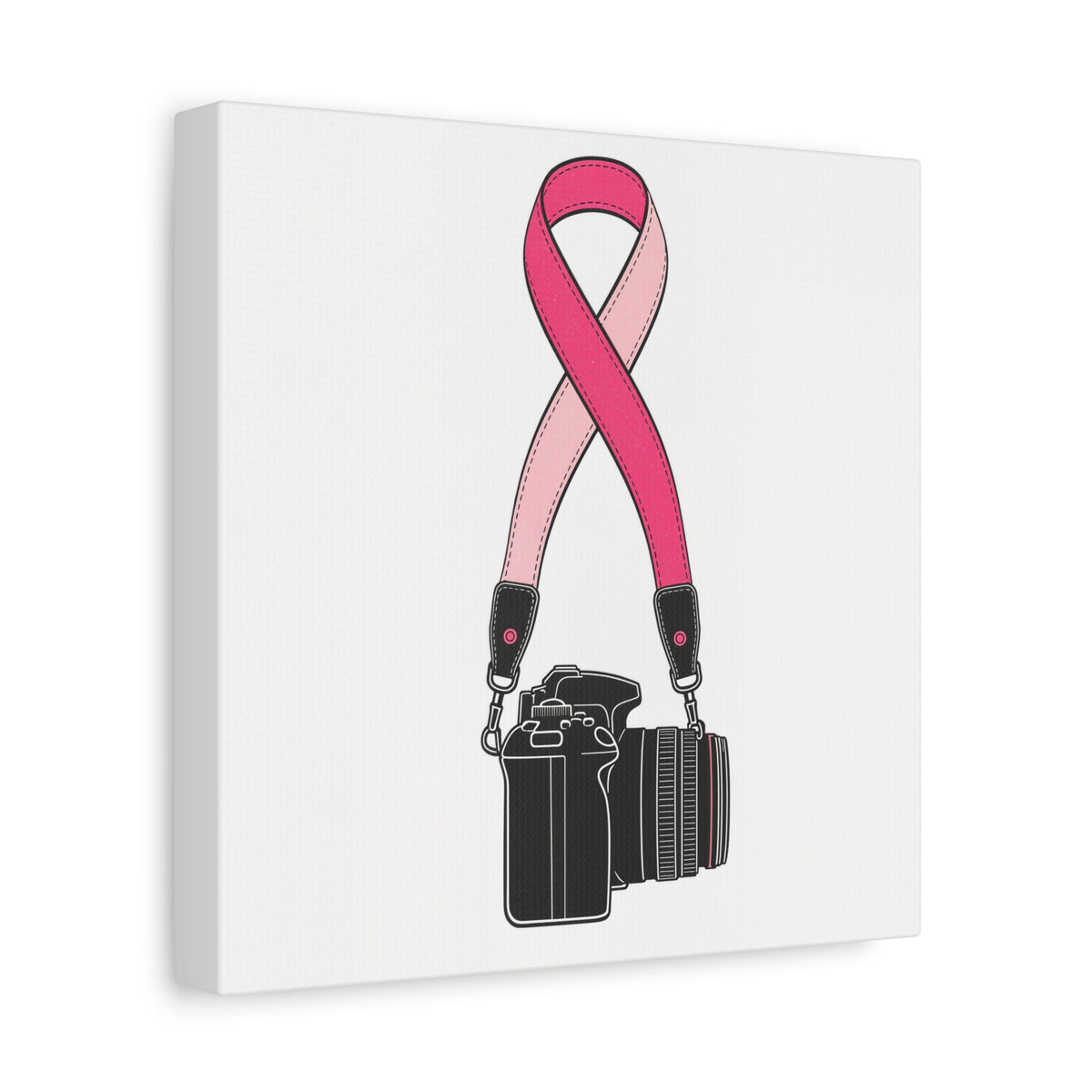 The Strap — Breast Cancer Awareness Canvas (Photographer Collection)