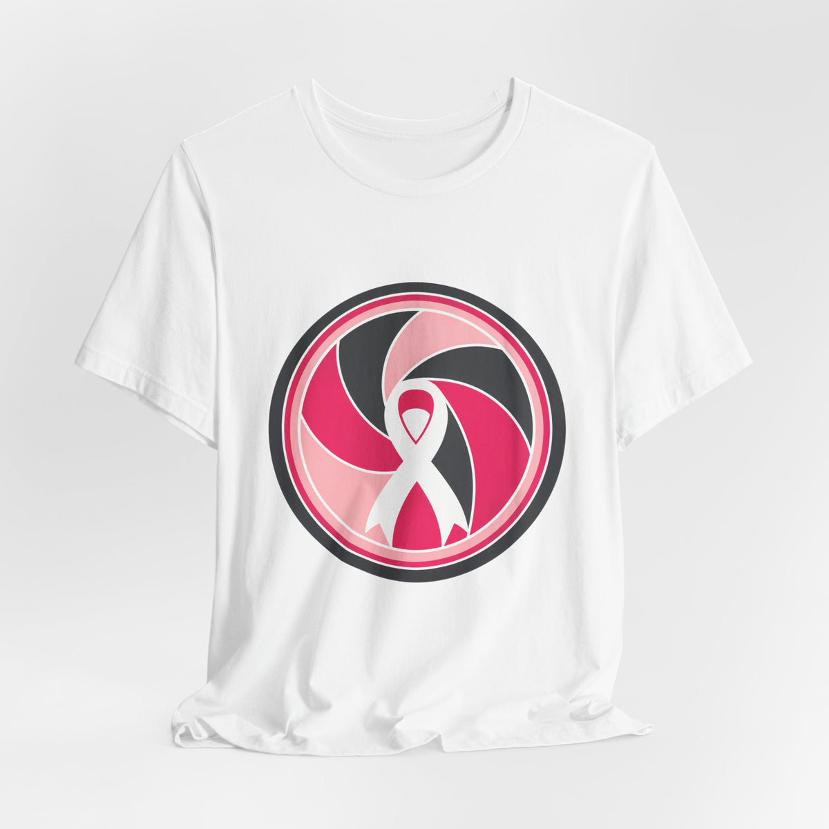 Aperture Ribbon — Breast Cancer Awareness Tee (Photographer Collection)