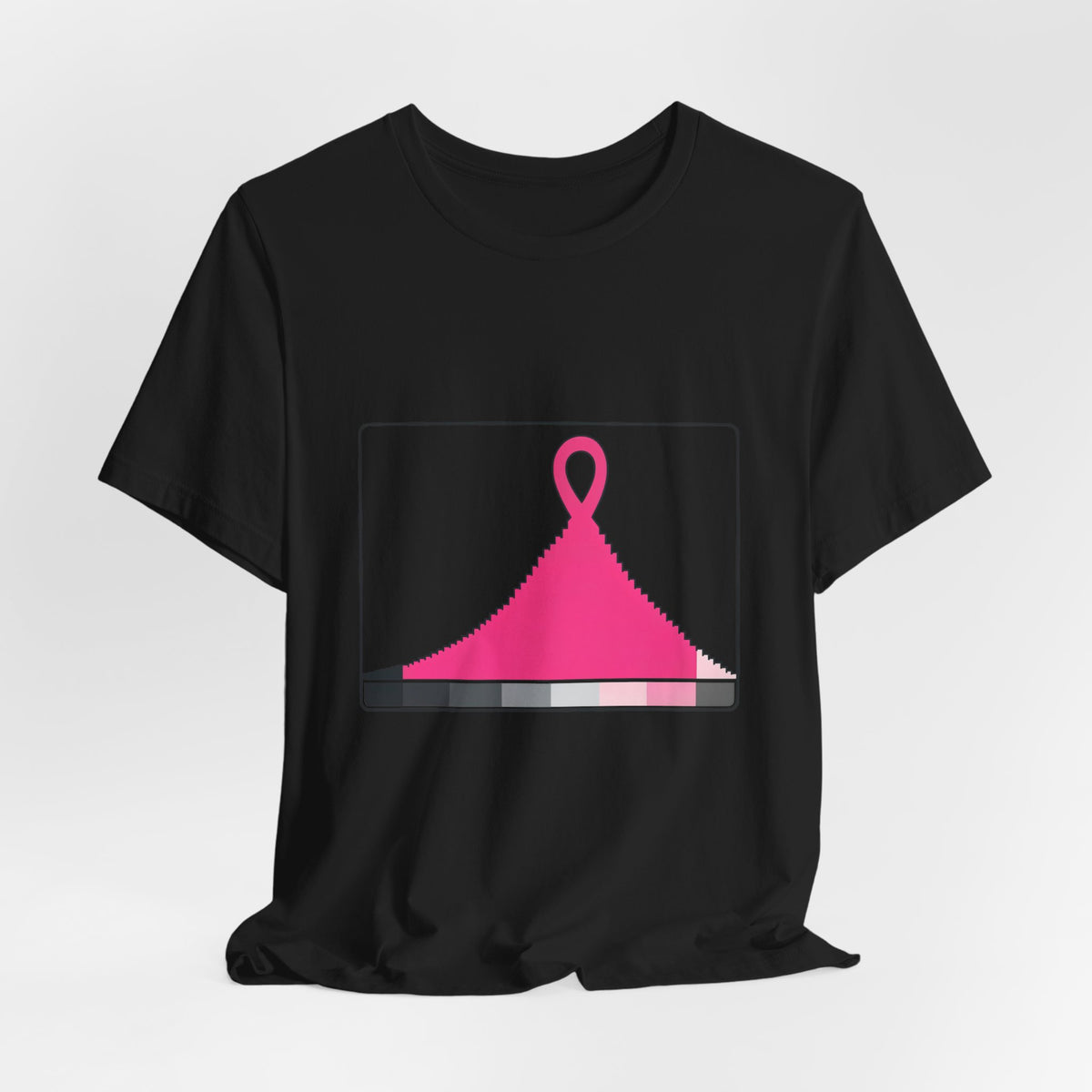 Histogram of Hope — Breast Cancer Awareness Tee (Photographer Collection)