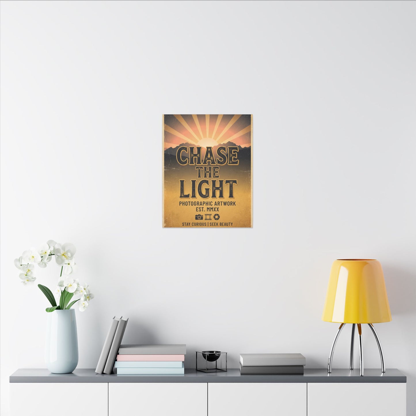 Chase the Light Canvas Wall Art