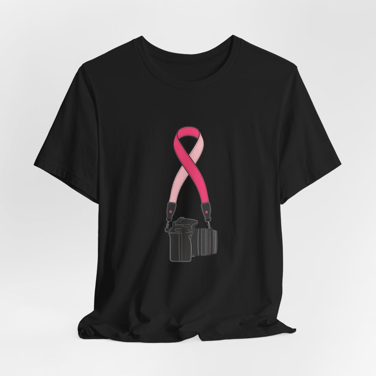 The Strap — Breast Cancer Awareness Tee (Photographer Collection)
