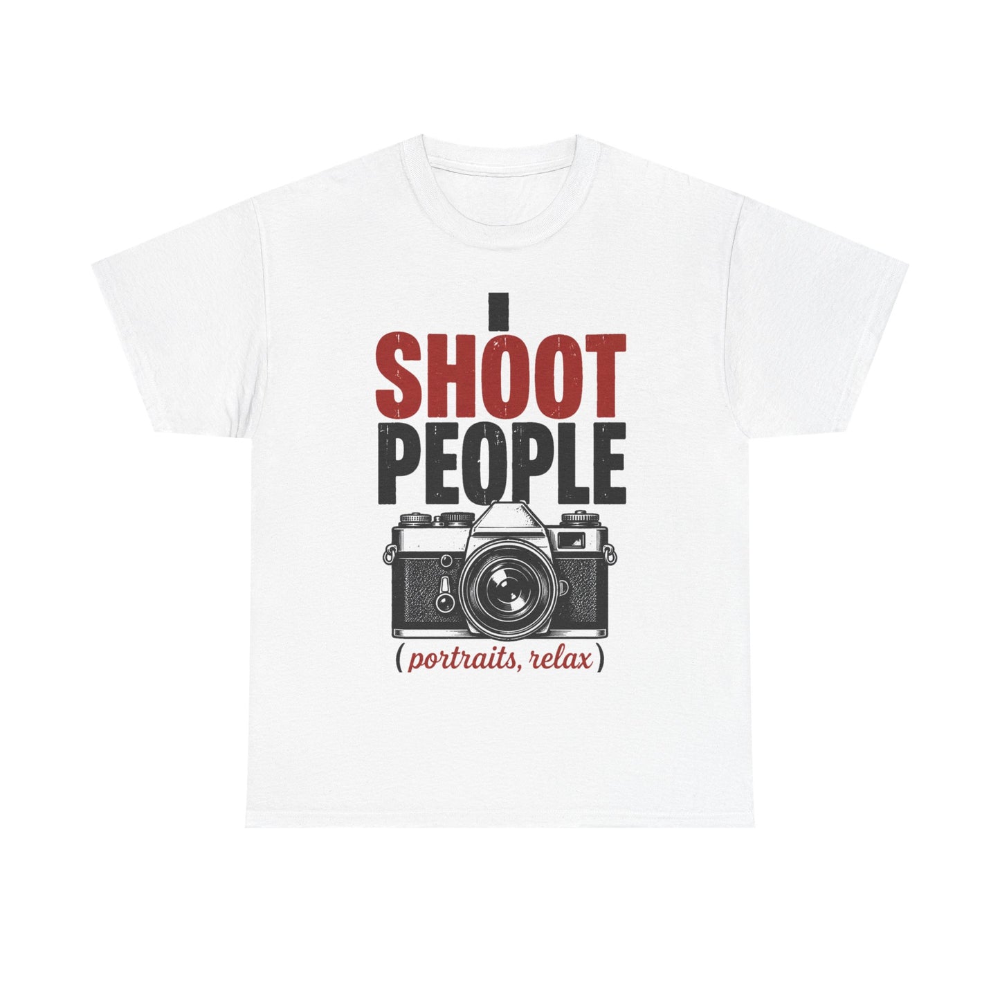 I Shoot People Portraits Funny Photographer Tee
