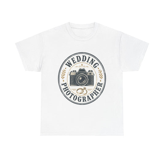 Wedding Photographer Badge Tee