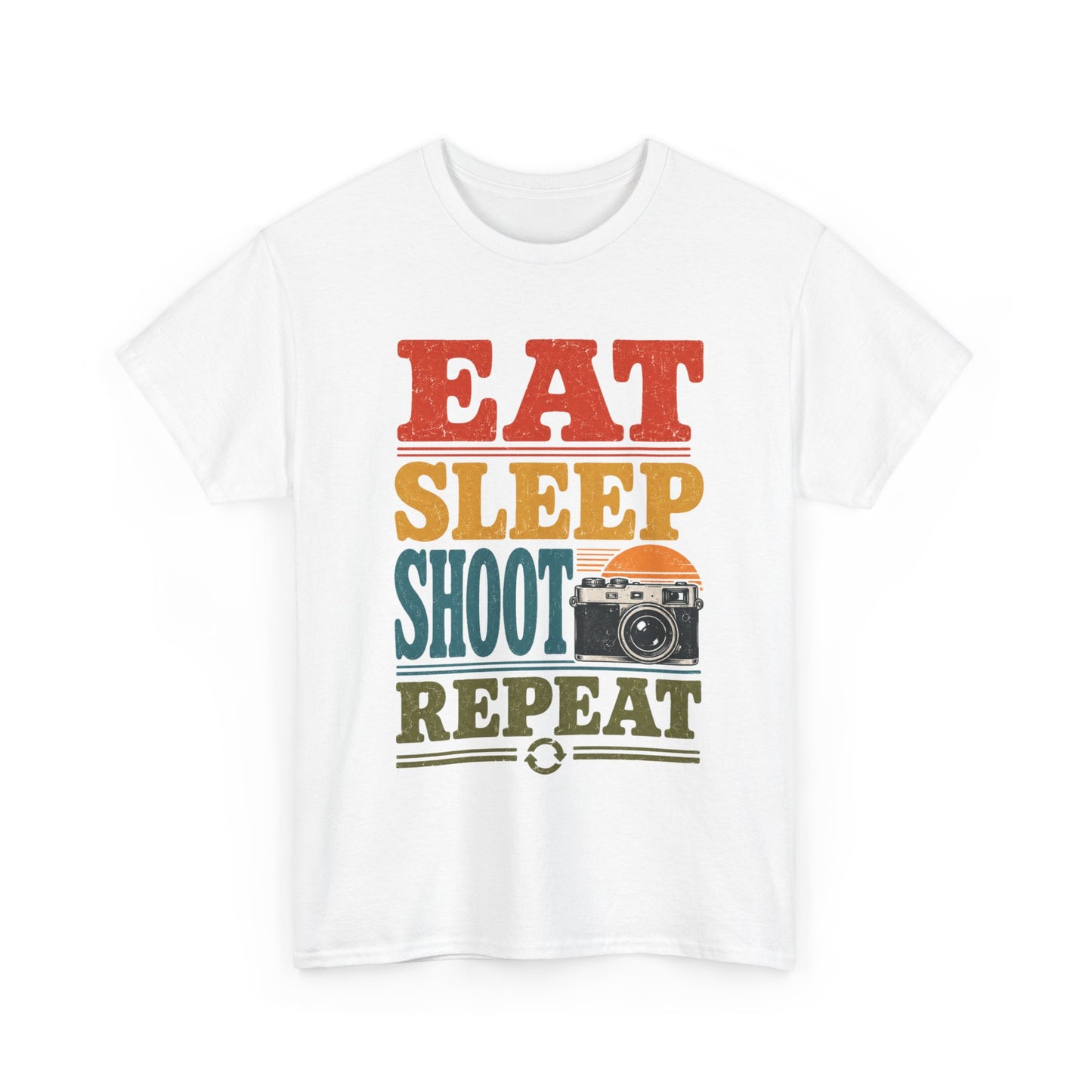 Eat Sleep Shoot Repeat Photographer Tee