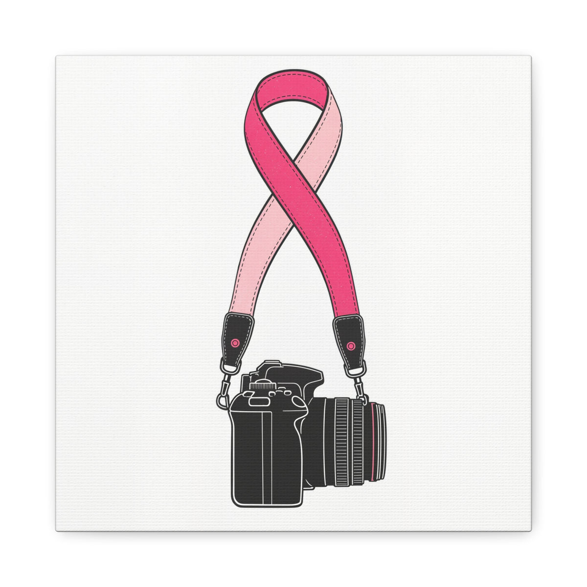 The Strap — Breast Cancer Awareness Canvas (Photographer Collection)