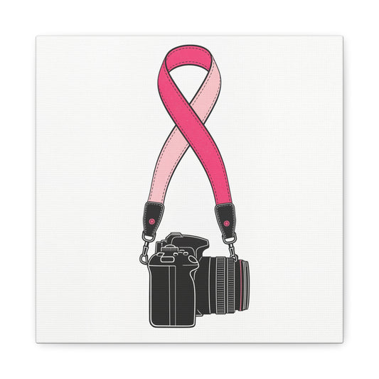 The Strap — Breast Cancer Awareness Canvas (Photographer Collection)