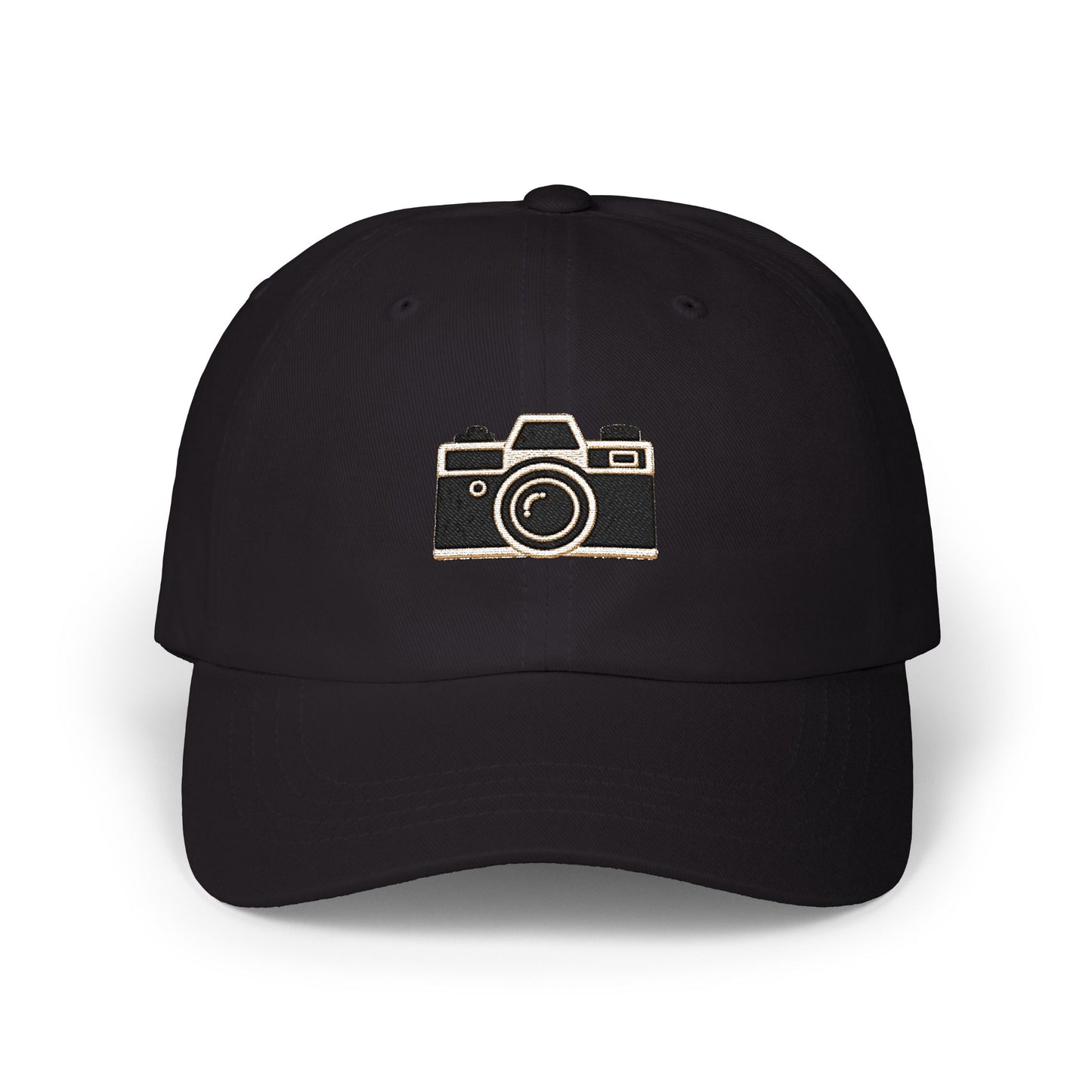 Vintage Camera Embroidered Dad Cap