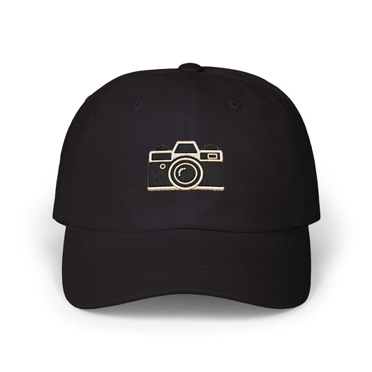 Vintage Camera Embroidered Dad Cap