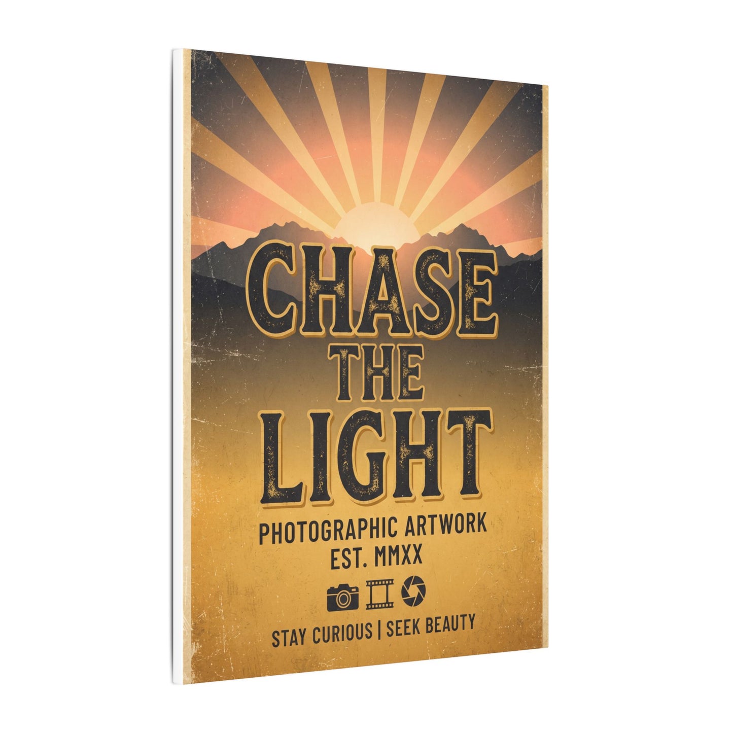 Chase the Light Canvas Wall Art