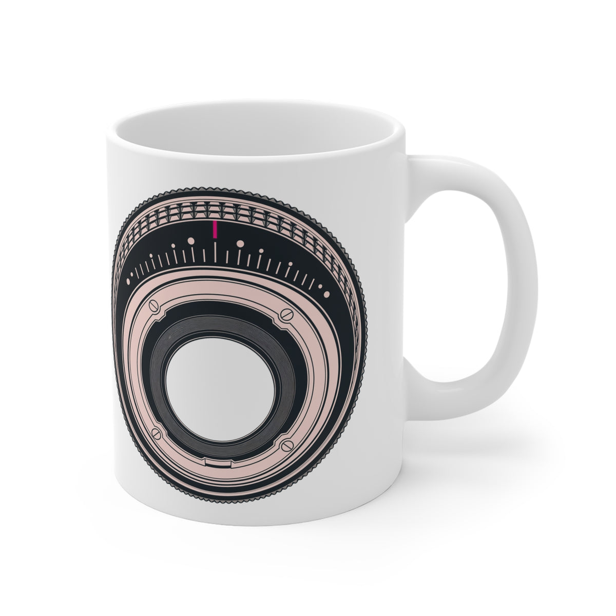 Focus on the Cure — Breast Cancer Awareness Mug (Photographer Collection)