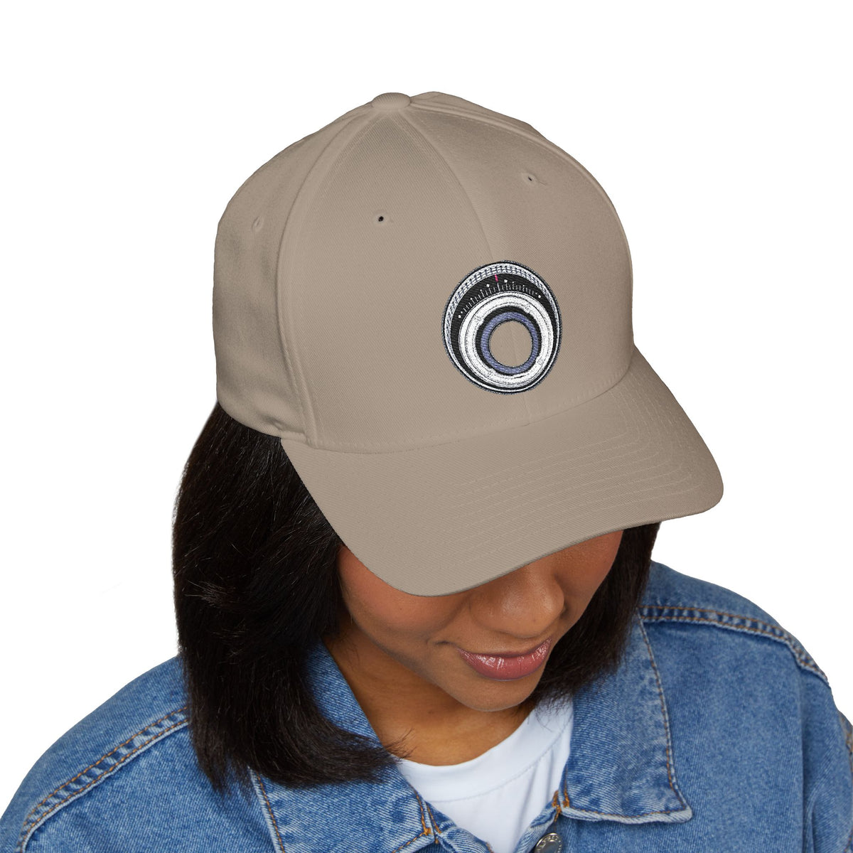 Focus on the Cure — Breast Cancer Awareness Embroidered Cap (Photographer Collection)