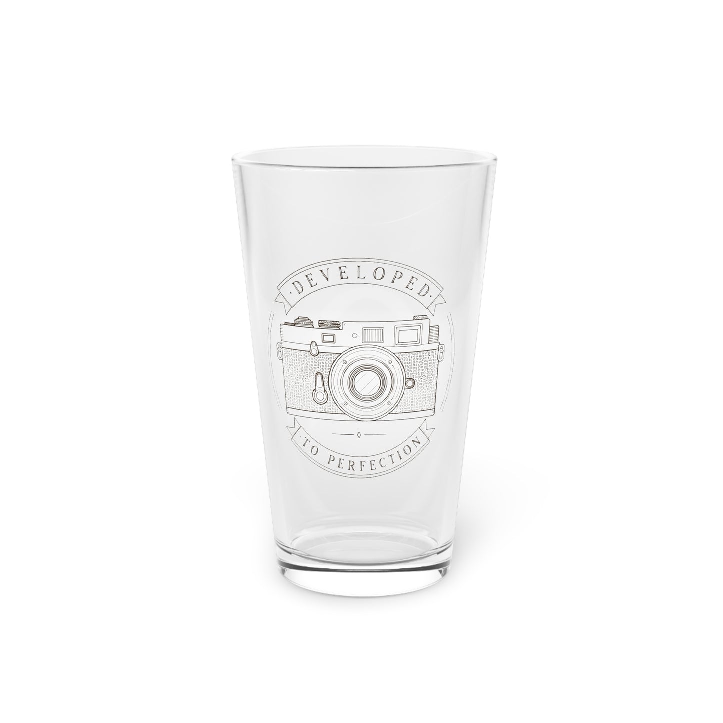 Developed to Perfection Photographer Pint Glass