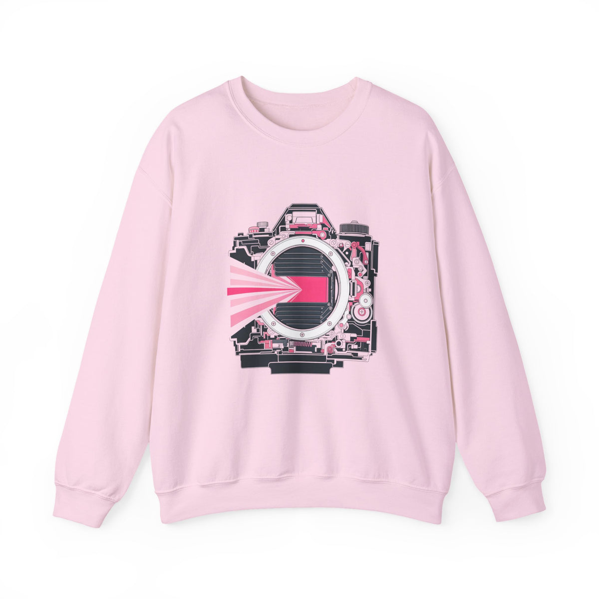 Shutter / Early Detection — Breast Cancer Awareness Crewneck (Photographer Collection)