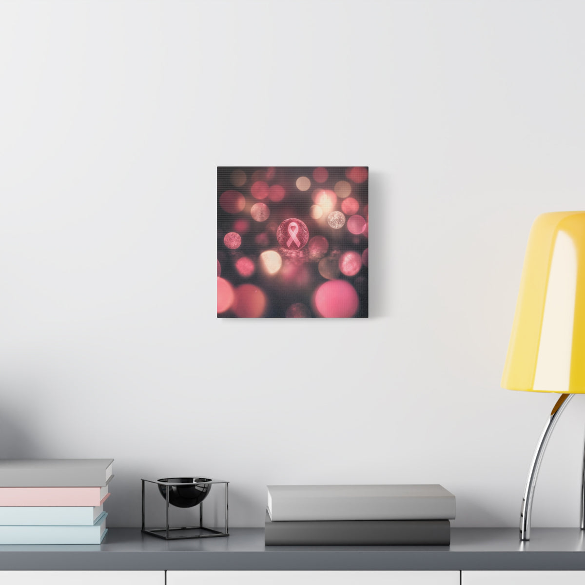 Bokeh of Survivors — Breast Cancer Awareness Canvas (Photographer Collection)